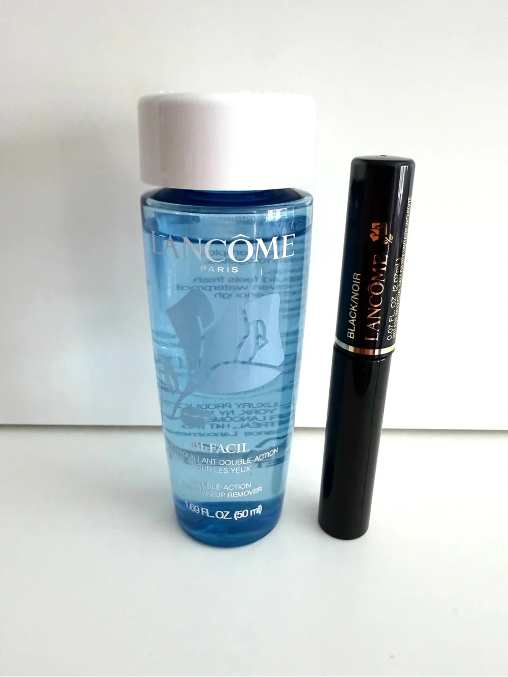 NEW Lancôme Bi-Facil + Définicils Black Mascara Travel Size Set